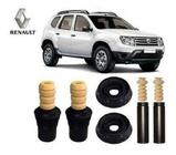 4 Kit Batente Coxim Dianteiro Traseiro Renault Duster 4x2 2012 2013 2014