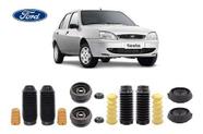 4 Kit Batente Coxim Rolamento Coifa Do Amortecedor Dianteiro Traseiro Ford Fiesta 1996 1997 1998 1999 2000 2001 2002