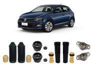 4 Kit Batente Dianteiro Traseiro Vw Novo Polo 2018 2019 2020