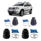 4 Kit Coifa Homocinetica Lado Cambio e Roda Ecosport 03/12 - Solupe Parts