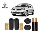 4 Kit Coxim Amortecedor Dianteiro Traseiro Clio 2000 2001 2002 2003