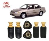 4 Kit Coxim Amortecedor Dianteiro Traseiro Corolla 1998 1999 2000 - Auto Flex