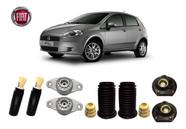 4 Kit Coxim Batente Amortecedor Dianteiro Traseiro Fiat Punto 2013 2014 2015