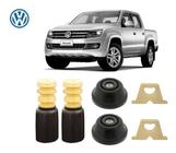 4 Kit Coxim Batente Coifa Dianteiro Traseiro Amarok 2010 2011 2012