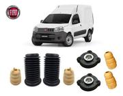 4 Kit Coxim Batente Dianteiro Traseiro Fiat Fiorino 2014 2015 2016