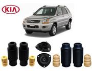 4 Kit Coxim Batente Dianteiro Traseiro Kia Sportage 2008 2009 2010 - Auto Flex