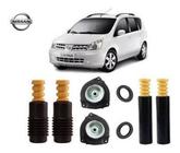 4 Kit Coxim Batente Dianteiro Traseiro Nissan Livina 2010 2011 2012 2013 2014