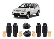 4 Kit Coxim Batente Dianteiro Traseiro Sportage 2005 A 2010