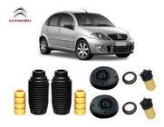 4 Kit Coxim Batente Rolamento Dianteiro Traseiro Citroen C3 2002 2003 2004