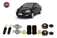 4 Kit Coxim Batente Rolamento Dianteiro Traseiro Linea 2008 2009 2010 - Auto Flex