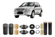 4 Kit Coxim Dianteiro Traseiro Completo Prisma 2009 2010 11