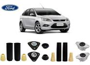 4 Kit Coxim Rolamento Batente Coifa Do Amortecedor Dianteiro Traseiro Ford Focus Hatch 2008 / 2013 Pronta Entrega