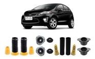 4 Kit Coxim Rolamento Batente Coifa Do Amortecedor Dianteiro Traseiro Ford New Fiesta 2011 2012 2013 2014 Em Estoque