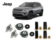 4 Kit Coxim Rolamento Dianteiro Traseiro Jeep Compass 2016 2017 2018 2019 2020