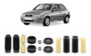 4 Kit Dianteiro Traseiro Fiesta 1996 A 2001 Coxim Rolamento - Qualykits