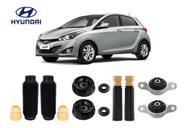 4 Kit Do Amortecedor Dianteiro Traseiro Completo Coxim Rolamento Batente Coifa Hyundai Hb20 2012 / 2019