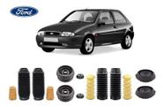 4 Kit Do Amortecedor Dianteiro Traseiro Coxim Rolamento Batente Coifa Ford Fiesta 1996 1997 1998 1999 2000 2001 2002