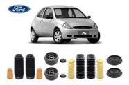 4 Kit Do Amortecedor Dianteiro Traseiro Coxim Rolamento Batente Coifa Ford Ka 1997 1998 1999 Envio Imediato