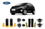 4 Kit Do Amortecedor Dianteiro Traseiro Coxim Rolamento Batente Coifa Ford New Novo Fiesta 2011 / 2019 Envio Imediato