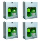 4 Kit Presente Embalado Funcionário Erva Doce: 1 Sabonete 250ml + 1 Aromatizador 200ml - Envio Já