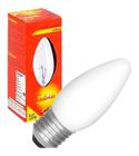 4 Lâmpada Incandescente Vela Leitosa 40w E27 - Sadokin