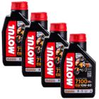 4 Litros Óleo De Motor Lubrificante Motul 7100 4t 10w60 100% Sintético Ktm Husqvarna Sherco Mv Agusta