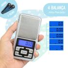 4 Mini Balança Portátil Digital Alta Precisão Lcd Até 500g - TOP Útil