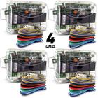 4 Módulos de Vidro Elétrico Universal AW 52 Soft 2 Vidros