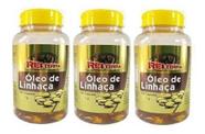 4 Oleo Puro De Linhaca 120 Capsulas 1000mg