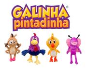 Kit Com 4 Bonecos Desenho Turma Galinha Pintadinha - MHR - Bonecos -  Magazine Luiza