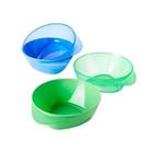 4 Pratos Fundos Tommee Tippee Easy Scoop 7m+ - Verde e Azul