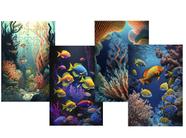 4 Quebra-cabeças Cognitivos Profundezas do Mar de 60 peças - Coleção TEA