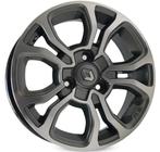 4 rodas kr m7 modelo kwid rs / aro 14x5 / (3x100) et35