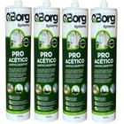 4 Silicone Acético Multiuso Profissional Q-borg 260g