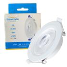 4 Spot Led Redondo Embutir 3w Branco Neutro 4100k Blumenau