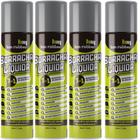 4 Spray Borracha Líquida Aerosol Hm Rubber 400ml CINZA