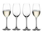 4 Taças De Champagne Riedel Restaurant Cristal Glass 260Ml