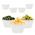 4 Tigelas Ramequim 260 Ml Melamina Premium para Molhos e Finger Food Bestfer