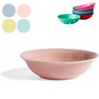 4 Tigelas Saladeira Bowl Cumbuca Em Melamina Colorida 450ml - Sk