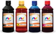 4 Tinta Compatível HP 1516 4646 2646 662 de 500ml BK Pigmentado