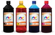 4 Tinta Para HP 2136 2676 3776 3636 664 de 1L BK Pigmentado