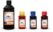 4 Tinta Para HP 92 93 74 75 800ml BK Pigmentado