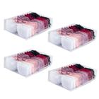 4 Un. Organizador Colmeia Cristal Premium GG 11 nichos - 10X40X30 - Vb Home