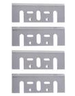 4 X Lâminas Faca 82Mm Corte Plaina Elétrica Pb-92 1900B Hss