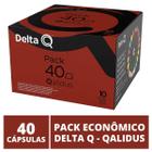 40 Cápsulas Delta Q, Pack Econômico, Qalidus, Int 10