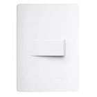 40 Interruptor Simples Horizontal Habitat Branco Fame 3769