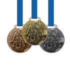 40 Medalhas Handebol Metal 35mm Ouro Prata Bronze