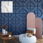 40 Placas Revestimentos 3D Decorativas Paredes 50x50cm Argo Casa Sala Quarto Cozinha Banheiro Moderno Lavabo