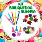 400 Mini Brinquedos- Sacolinha Surpresa + Alegria