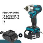 40v Brushless Makita Tw004 Chave De Impacto Elétrica De Alto Torque Ferramenta De Carregamento De